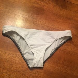 Black and white bikini bottoms